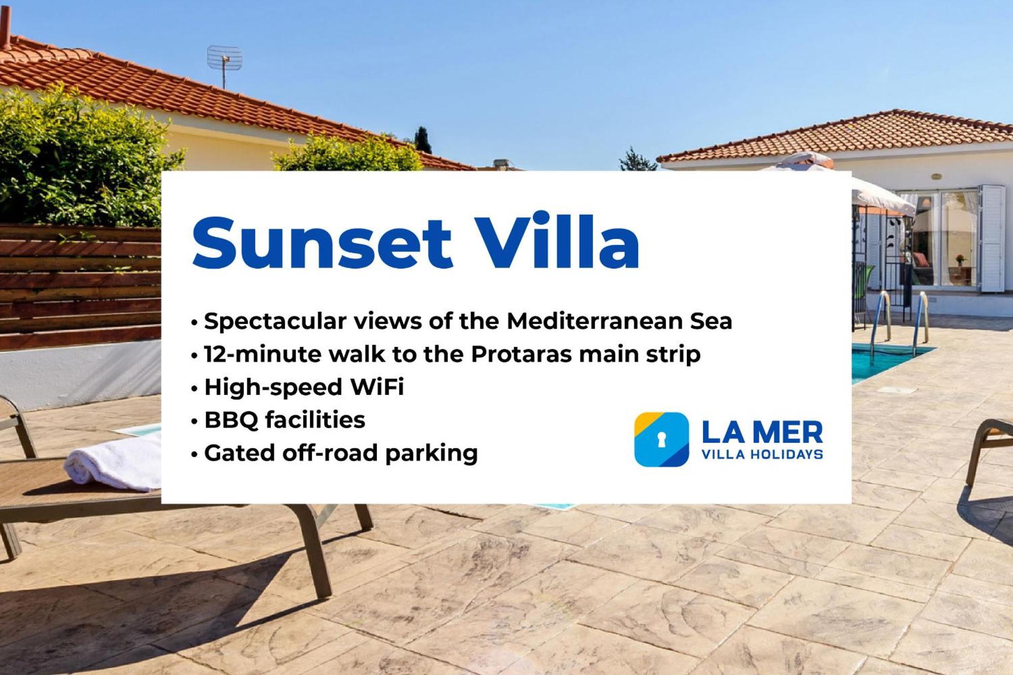 Sunset Villa Протарас Экстерьер фото